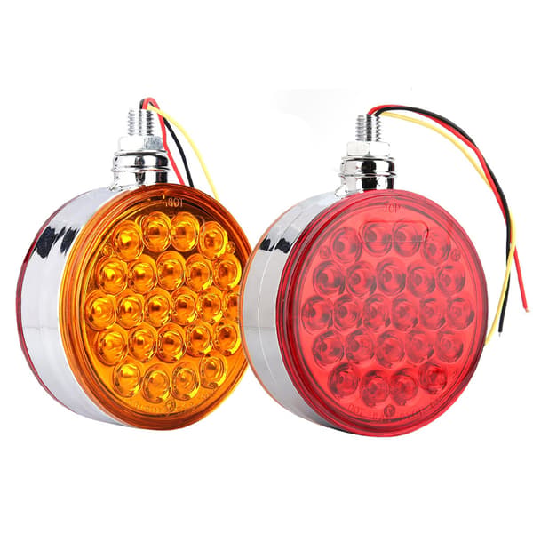 LED Sidemarkeringslys - Dobbelt, Enkelt Boltfæste, Reflekterende Forseglet Design
