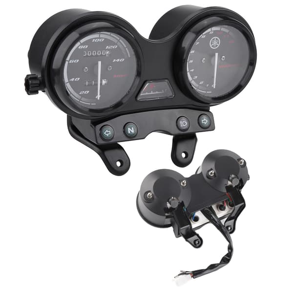 DC 12V Motorcykel 12000RPM LCD Odometer Speedometer Passer til YBR 125