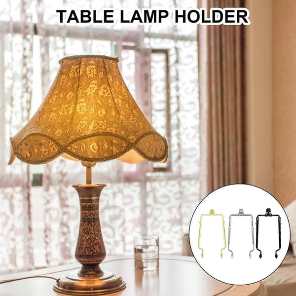 【03】Lampeholder Sæt Justerbar Lampestøtte Belysningshardwarekomponent Lampeerstatningsdel Jernstruktur til Lampe color