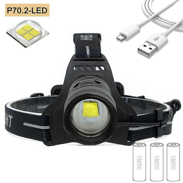 aluminium LED-pandelygte 30W højeffekt natfiskelys