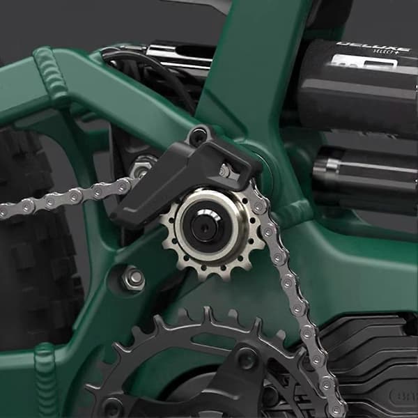 Affjedring Høj Pivot Idler Remskive 13T Stålhjul til Haibike til Hybridizer Ebike Cykel