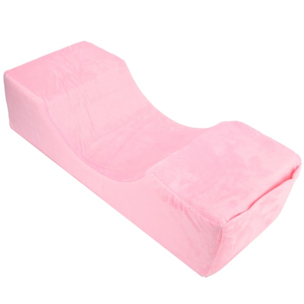 Mjuk Elastisk Ögonfransförlängningskudde Skönhetssalong Ögonfransförädling U-formad Kudde (Rosa)