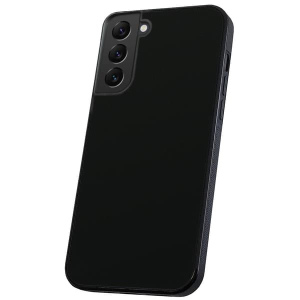 【03】Samsung Galaxy S22 - Cover/Mobilcover Sort Black Black black
