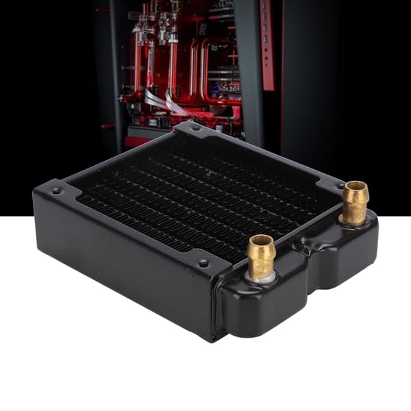 Vattenkylningsradiator Koppar Vätskekylning för CPU Vattenkylningssystem (TSRP B80)