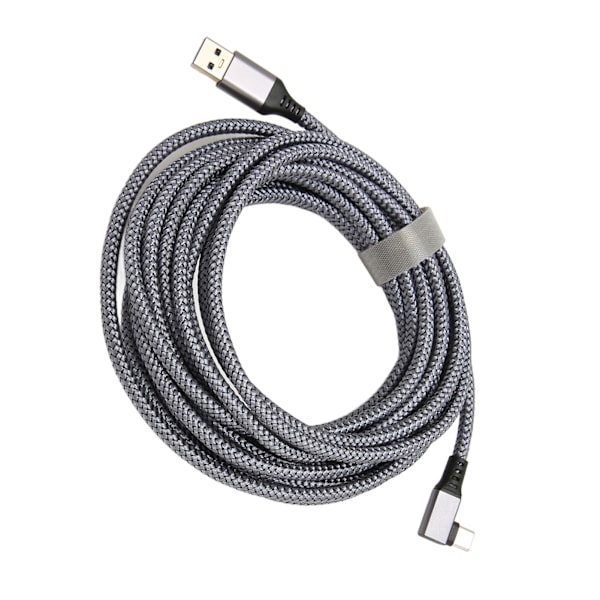 för Quest 2 Link VR-kabel Nylonflätning Höghastighetsdataöverföring Laddningssladd VR-tillbehör för VR-headset Gaming PC 6m / 19.7ft