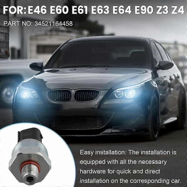 2 stk. olietryksensorafbryder til E46 E60 E61 E63 E64 E90 Z3 Z4 erstatning 34521164458