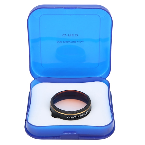Drone Filter Vandtæt Ridsefast Kameralinse Filter Passer til DJI 4PRO Drone Kamera (Gradient Orange)