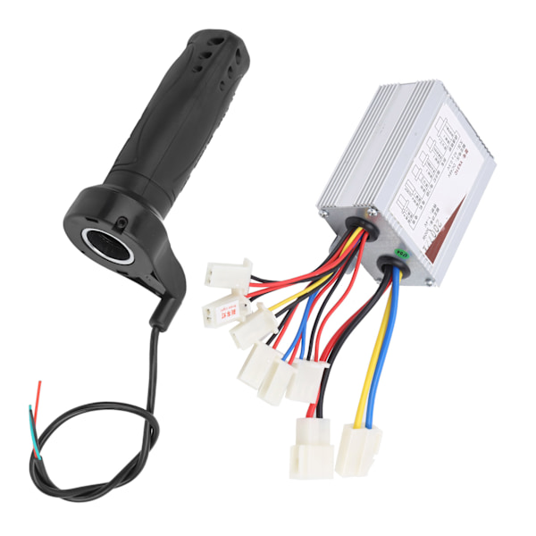 48V 500W Borstkontroller Kort Kabel Tumgasreglage Grepp Elektrisk Cykel Styresats