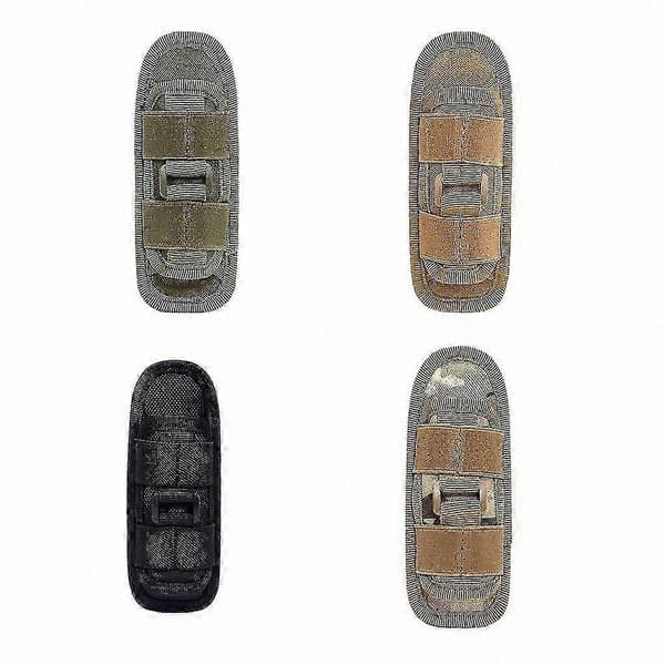 Nylonlommelygtehylster med roterende klips til opbevaring af camping- og vandreudstyr CP Camouflage