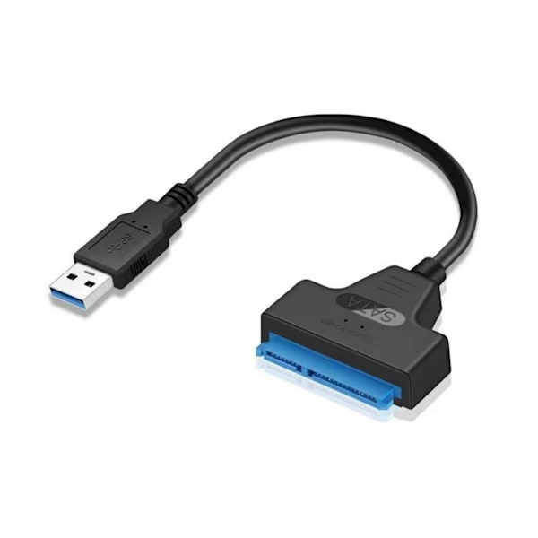 USB 3.0 - SATA 3 -sovitin, SATA - USB 3.0 -sovitin, sopii 2,5 tuuman kiintolevyille