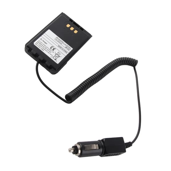 Universel bærbar biloplader-batteriadapter til ICOM ID 31, ID 51, ID 31A, ID 31E, ID 51A og ID 51E.