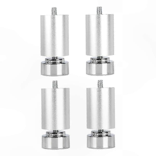 Robust møbelstøtte med justerbare metalben og M10-gevindforbindelse Argent 10cm