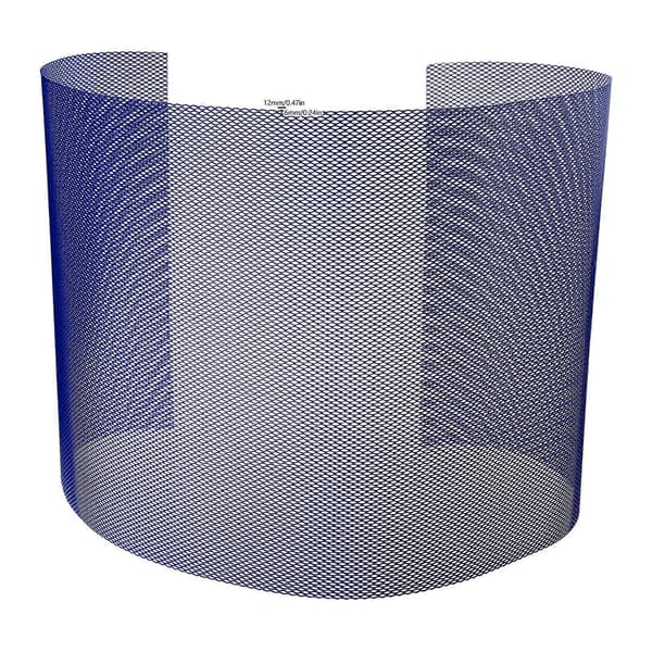 Yleiskäyttöinen säleikkö (100x33cm) Punainen 3/6mm Punainen 3 6 mm