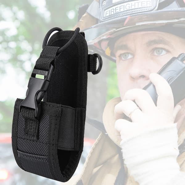 2 STK MSC 20D Universal Justerbar Bred Axelrem Walkie talkie Skyddsfodral