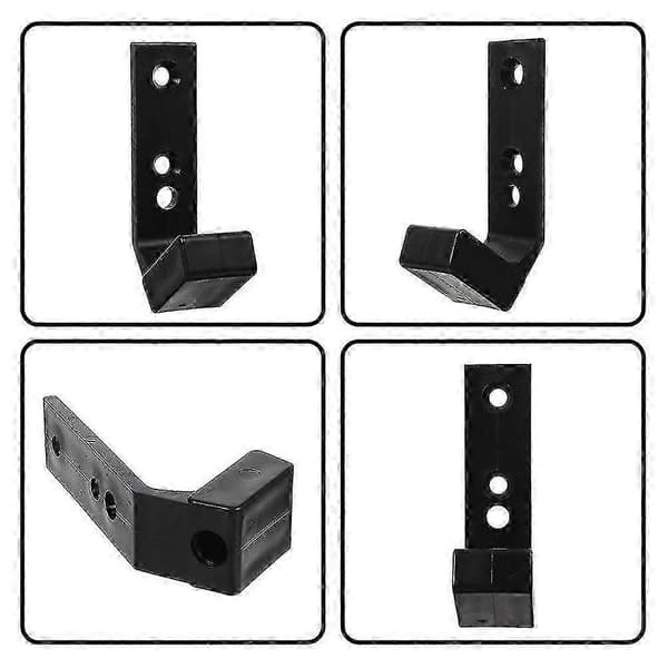 4 kpl J Hook Squat Rack Hitch -lisävarusteet Squat Rack Tankopidike Kuntosali Käsipainoteline J Hooks Power Rack Kuntosalilaitteet Kotiin