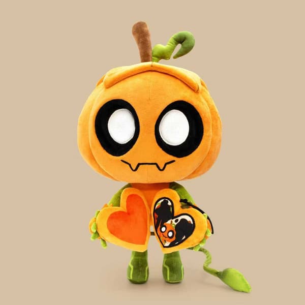 【03】Uusi Gourdy Pehmonukke, Kurpitsasydänfiguuri
