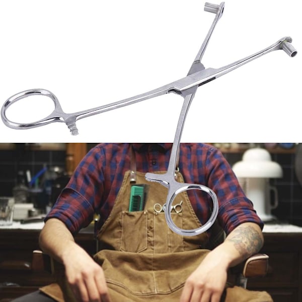 Kroppspiercingtång i rostfritt stål Öra Läpp Navel Näsa Tunga Septum Tång Klämma (5#)