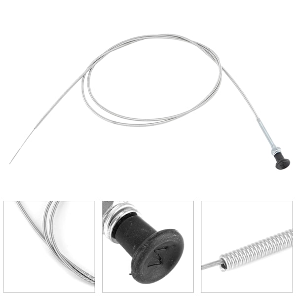 Universal 96in Gaskabel til Bil Push Pull Choker Kontrolledning til Gokart Motorcykel Tilbehør