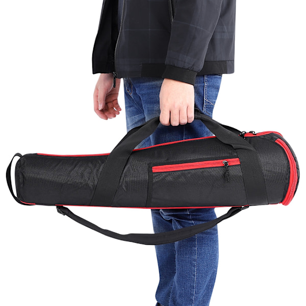 Utomhusfotografering Monopod Förvaringsväska Justerbar Axelrem Handväska för Manfrotto (DS-70)