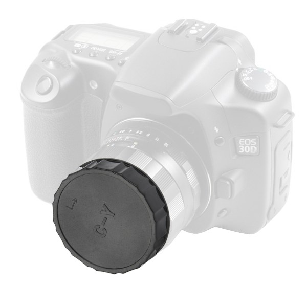 5 st Plast Bakre Skyddslock Passar för Contax för Yasica C Y-fattning SLR Kameralins