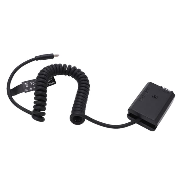 Type C Strømadapter DC Kobler FW50 Fuldt Dekodet Dummy Batteri til Sony A6000 A6500 A9 A7