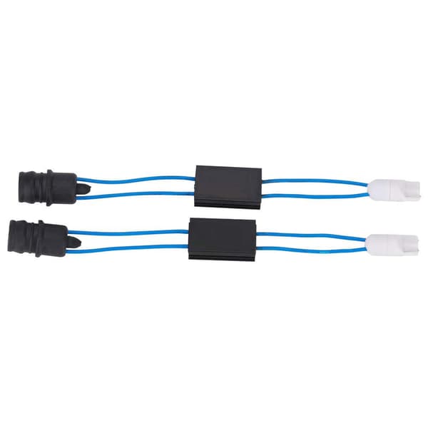 2 STK T10 LED Advarselsannullator Adapter Forlygte Fejlfri Dekoder Enhed Modstand