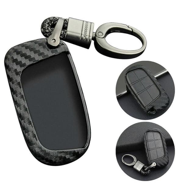 Sort kulfiberfinish passer præcist til nøglering til skalbeskyttelse A