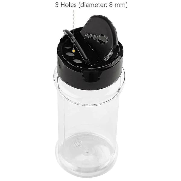 8oz maustepurkki, tyhjät maustepurkit, pullot, maustesäiliöt