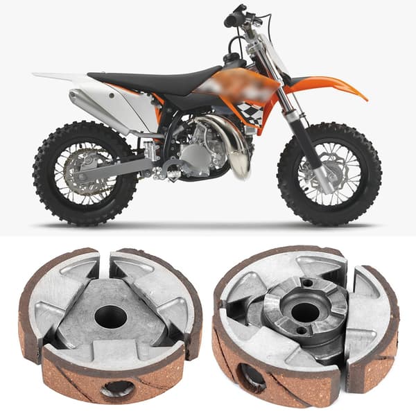 Kopplingsback av aluminiumlegering Passar för 50 JUNIOR SR 50SX SX JR Pro 50cc Vattenkyld Motor