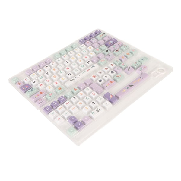 124 Tangentbordstangenter Mekaniska XDA Höjd PBT Värmesublimering Tangentbordstangenter för 61 87 96 98 104 108 Tangentbord