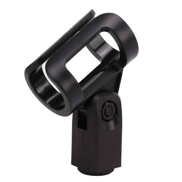 Mikrofonklemme Mini Universal Justerbar Mikrofonholder med 5/8 til 3/8 Skruer til Stativ