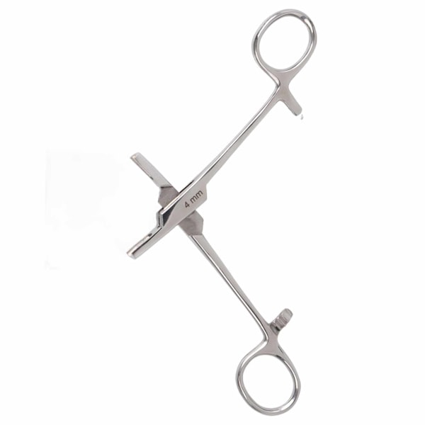 Kroppspiercingtång i rostfritt stål Piercingtänger för navel, näsa, öra 4mm