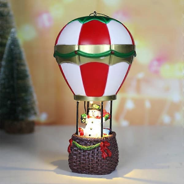 Snögubbe Jultomten Luftballong Jul LED-ljus Julklappar Barnpresenter Jul Hem Sovrum Dekoration Navidad Noel 5-eagle without battery