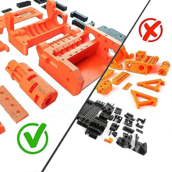 3D-printerdele PETG-materiale med skraber opgraderingssæt til Prusa I3 Mk3s 2.5s Mmu2s tilbehør