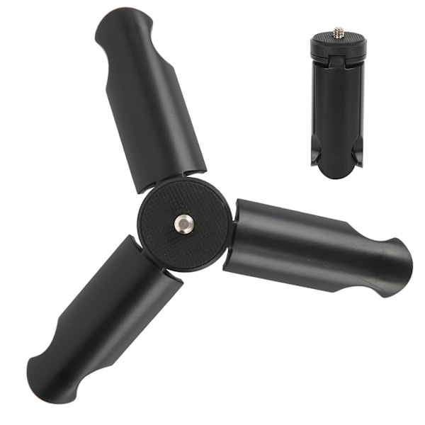 Mini skrivbordsstativ för selfiestick monopod stabilisator med 1/4-tums skruv för kamera
