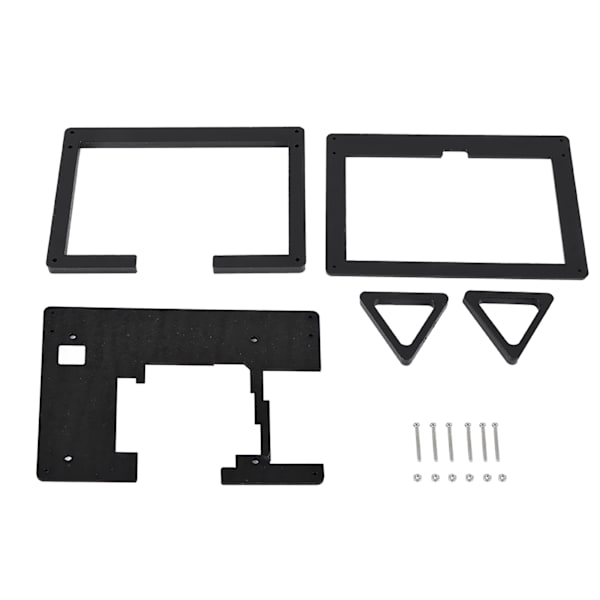 5 tommer akrylbeslag etuiholder LCD-skærm til Raspberry Pi sort