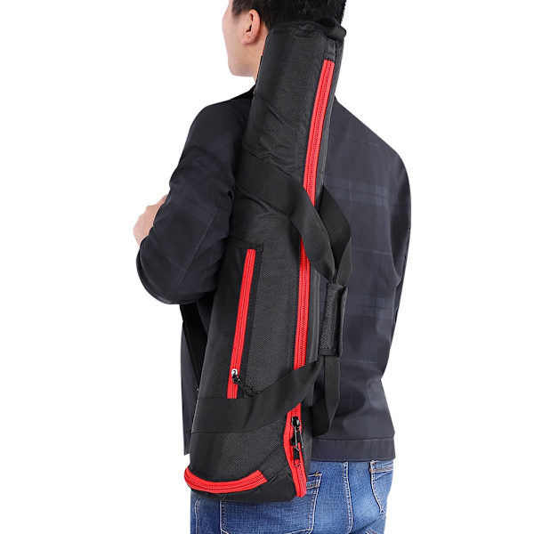 Utomhusfotografering Monopod Förvaringsväska Justerbar Axelrem Handväska för Manfrotto (DS-70)