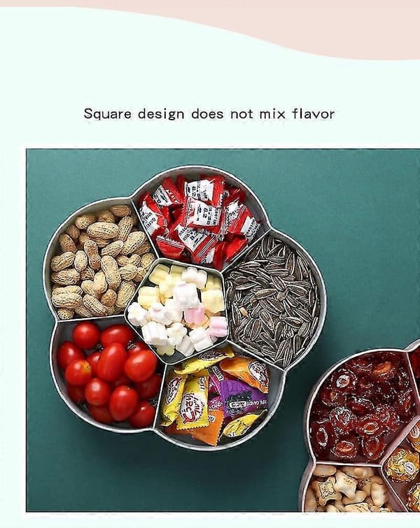 fat serveringsbricka kreativ tallrik snacks nötter frukt efterrätt