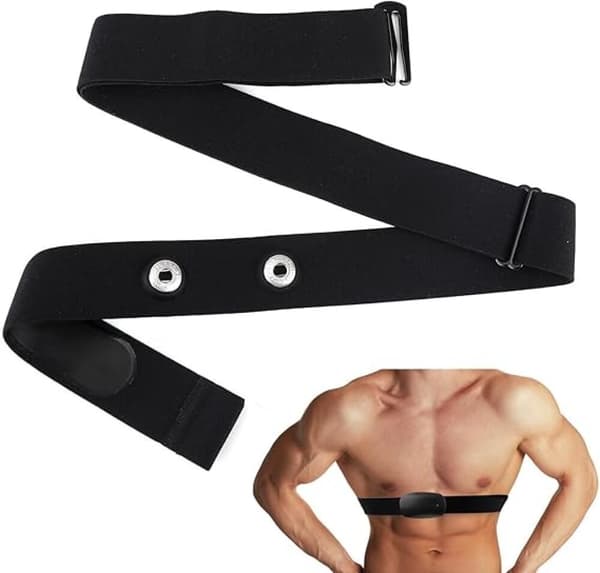 【03】Polar Pro brystrem, pulsmåler til bælte ANT Bluetooth, kompatibel med Garmin, Wahoo