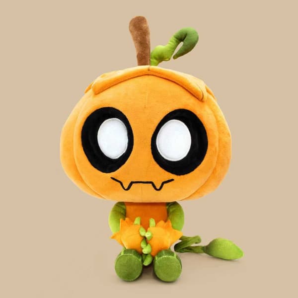 【03】Ny Gourdy Plysjdukke, Græskarhjertefigur