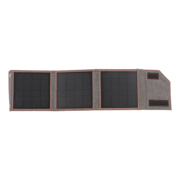 10W 5V Solpanel Laddare Utomhus Monokristallin USB Solcellsladdningspaket Vikbart för Camping Vandring Resor