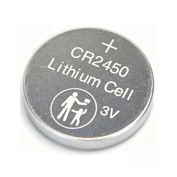 5 st knappbatteri CR2450 3V
