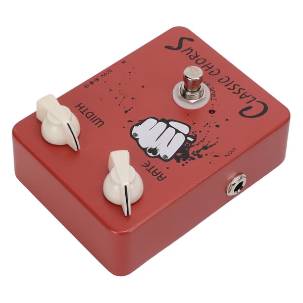 Elektrisk Guitar Effekt Pedal Klassisk Chorus True Bypass Justerbart Instrument Tilbehør