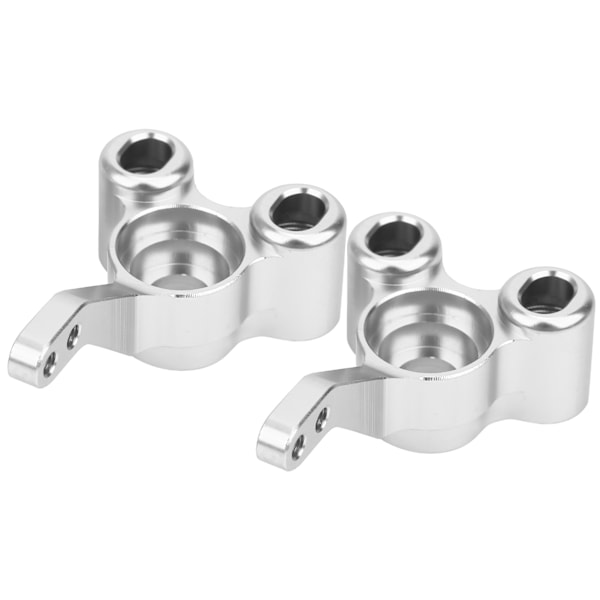 2 stk. bagakselssæde i aluminiumslegering 122012(02166) Passer til HSP 1/10 RC Bil 94122 94188 Sølv