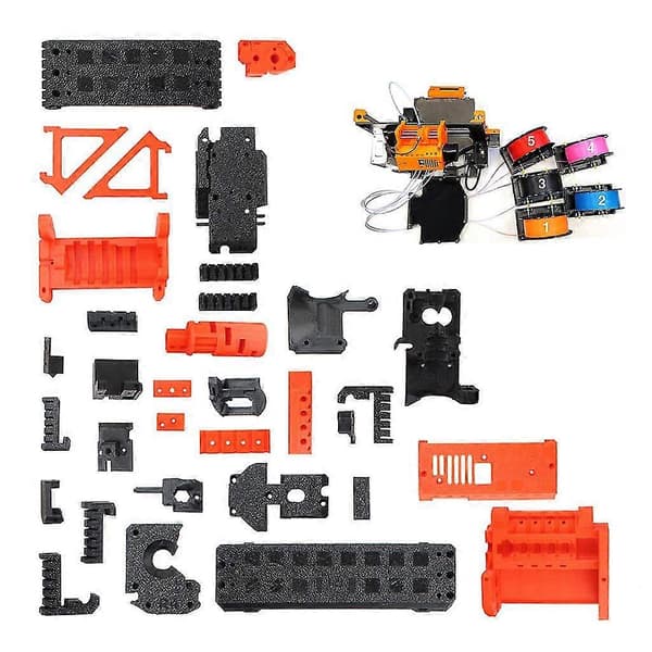3D-printerdele PETG-materiale med skraber opgraderingssæt til Prusa I3 Mk3s 2.5s Mmu2s tilbehør