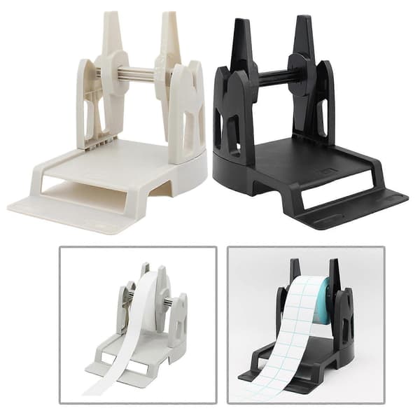 Etiketholder Termisk etiketholder til ruller og foldbare etiketter Stativ til forsendelsesetiketter Tilbehør til desktop-printer BK BK
