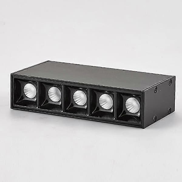 vægmonteret lampe tilpasset multi-hoved indendørs gitter hvid/20w