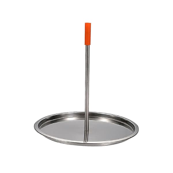 Stegt kyllingeholder rustfrit stål stegeholder grillstativ grillpande