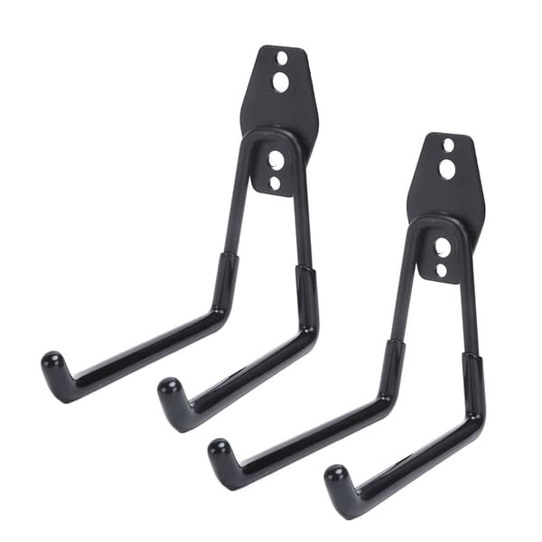 2 kpl Garagikoukkuja Monitoiminen Seinäkiinnitys Garagivarastointiripustin 2 Koukulla Style B 13cm / 5.1in