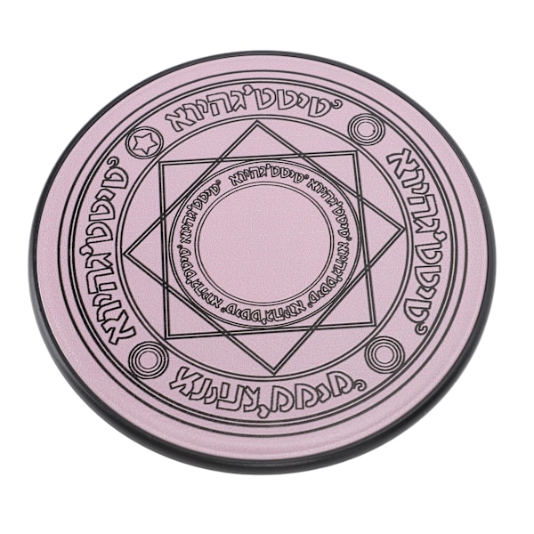 Magic Array Trådløs Oplader 20W Hurtig Trådløs Oplader Pad med Åndedrætslys Effekt Sakura Pink Desktop Style